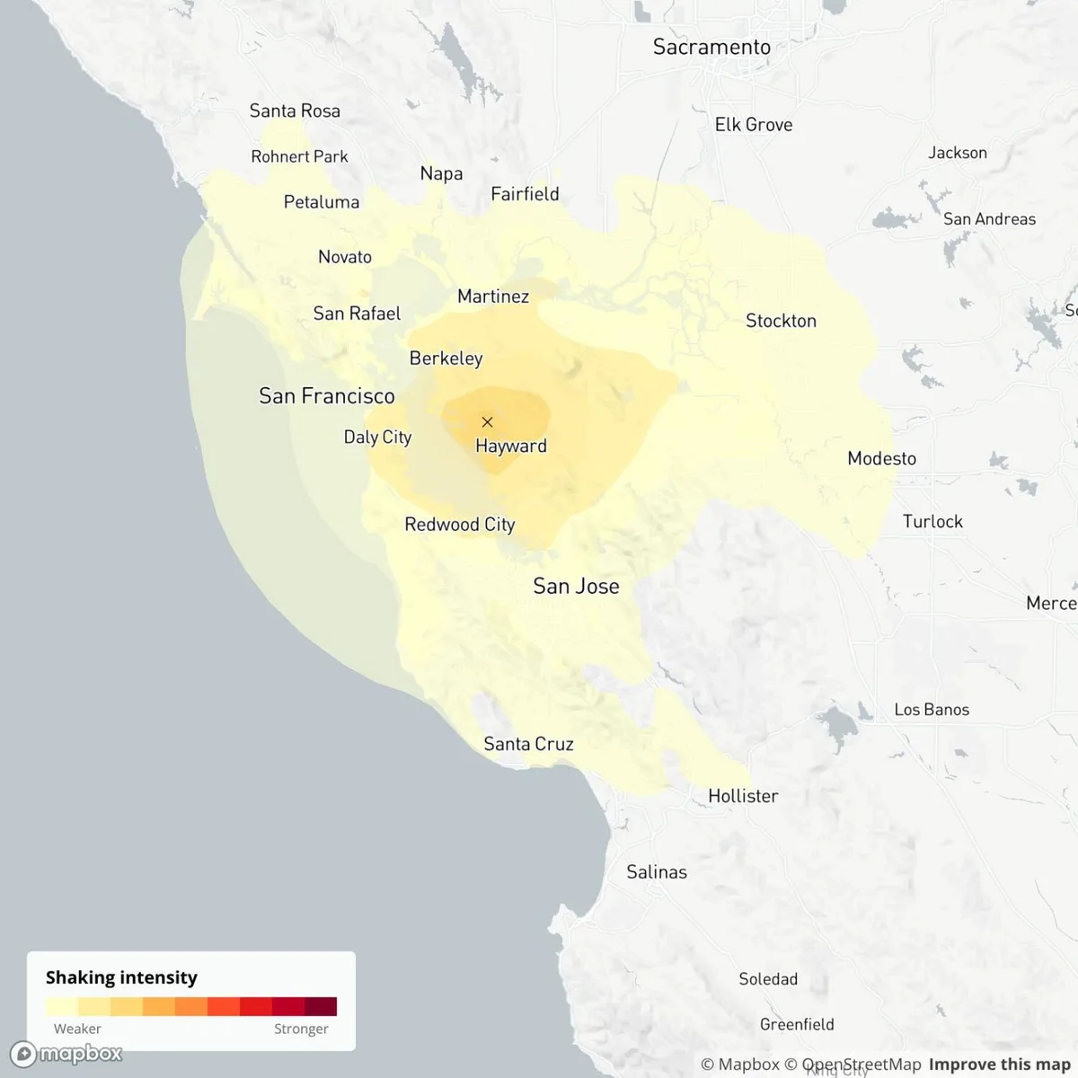 Magnitude 3.8 earthquake centered in Oakland shakes Northern California
