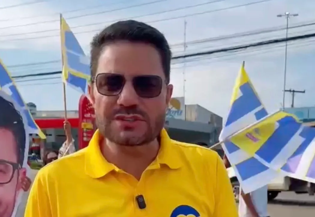 Com discurso de “pé no chão”, Gladson Cameli busca votos nas ruas da capital