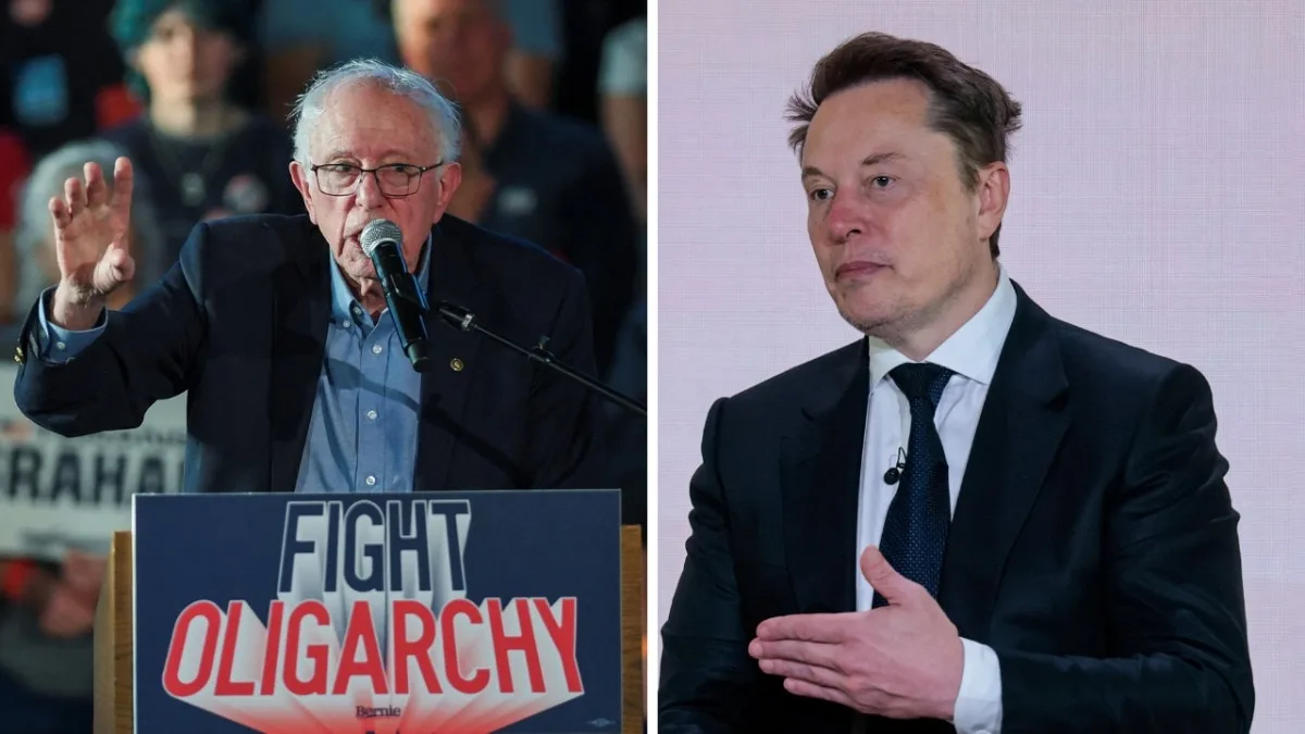 Musk ranted about India's 'oligarchs', Bernie Sanders now turns the charge on him