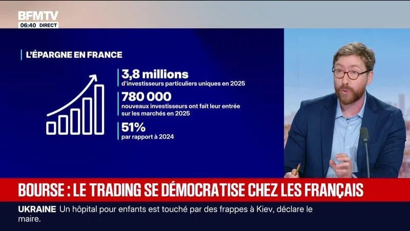 BFM éco : Bourse, le trading se démocratise chez les Français - 20/08
