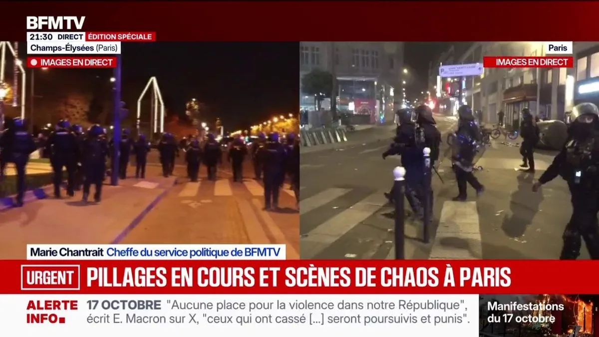 Mobilisations du 17 octobre: une cellule de crise se tient au ministère de l'Intérieur, présidée par le Premier ministre
