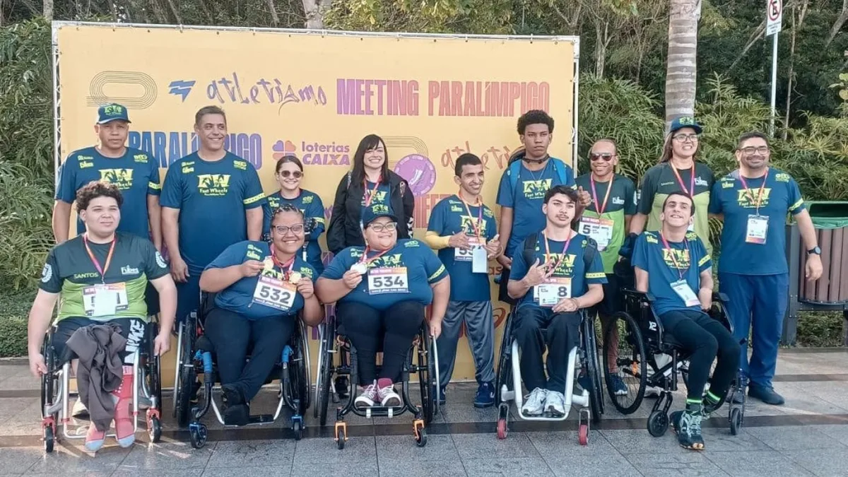 Santos conquista 27 ouros no Meeting Paralímpico de São Paulo