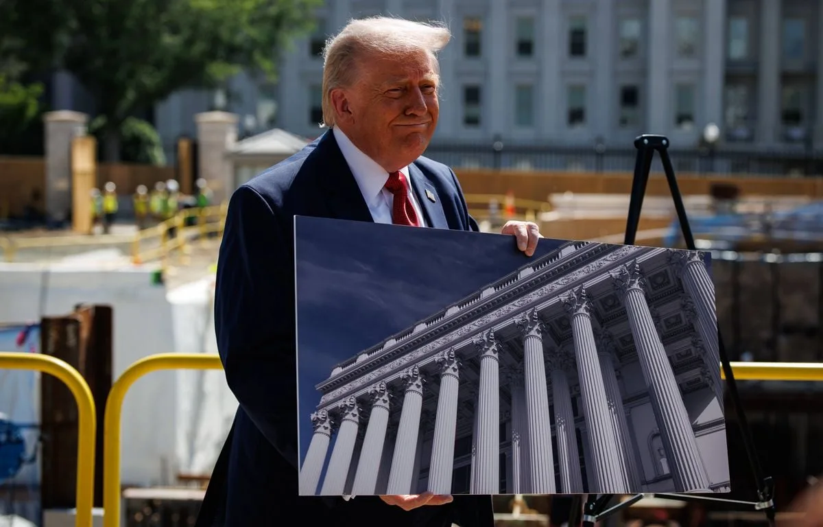 Etats-Unis : La Cour suprême autorise la construction de la salle de bal, Trump se dit « reconnaissant »