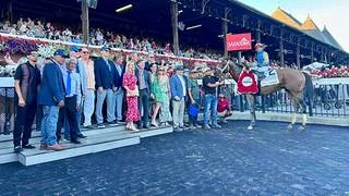 ¡Remate de infarto! Leading Change le arrebató el Travers Stakes (G1) a Napoleón Solo en el espejo