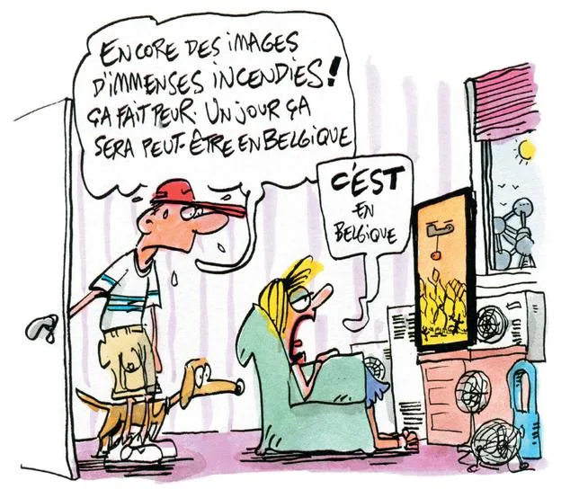 Feux dans les Hautes Fagnes : “Cette Belgique prévisible où nous avons vécu n’existe plus”
