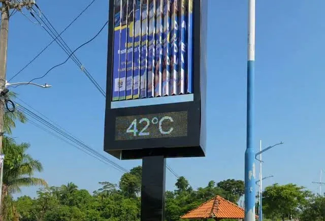 Calor de 42°C às 7h da manhã impressiona viajantes no Acre: “nem no deserto foi tão quente”