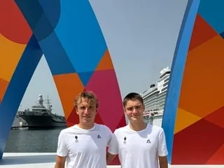 Triathlon. « Ne pas se faire piéger » : aux Jeux méditerranéens, Basile Fouchard et Hugo Borel se placent en outsiders