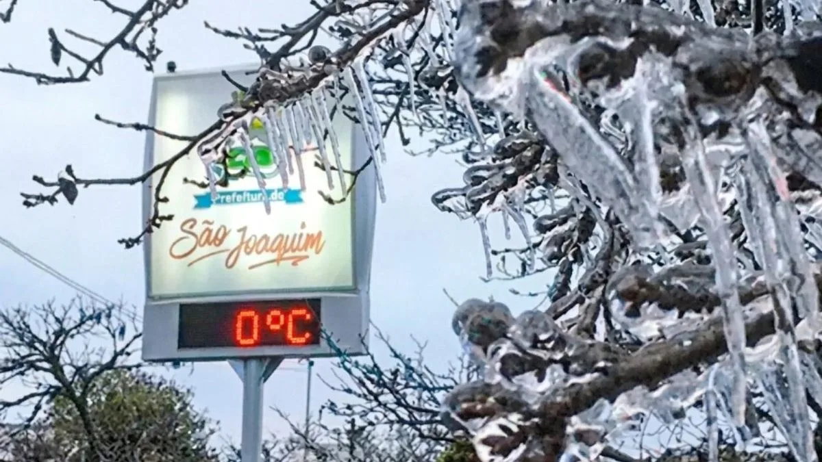 Primeira onda de frio de setembro já tem data para congelar o Brasil; veja onde as temperaturas podem chegar a 0°C