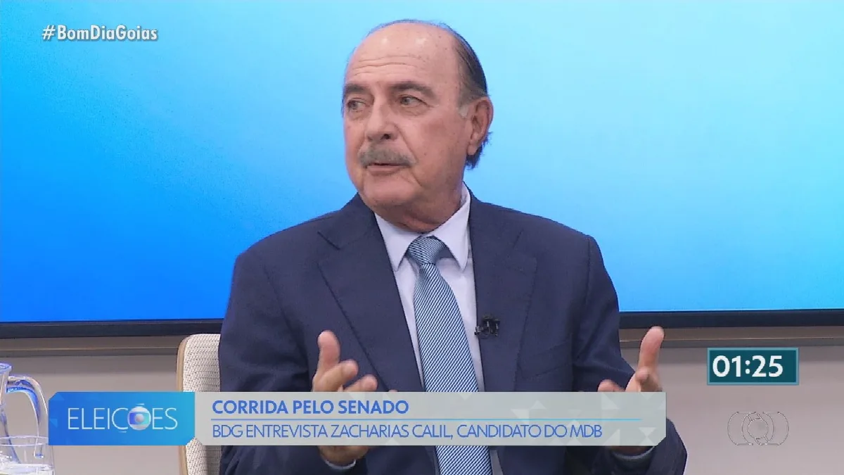 VÍDEOS: Dr. Zacharias Calil é entrevistado no Bom dia Goiás