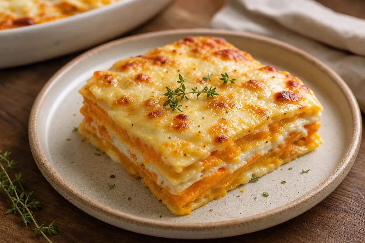 Cómo hacer lasaña de boniato: una alternativa perfecta para no renunciar a una receta fácil y con pocos ingredientes