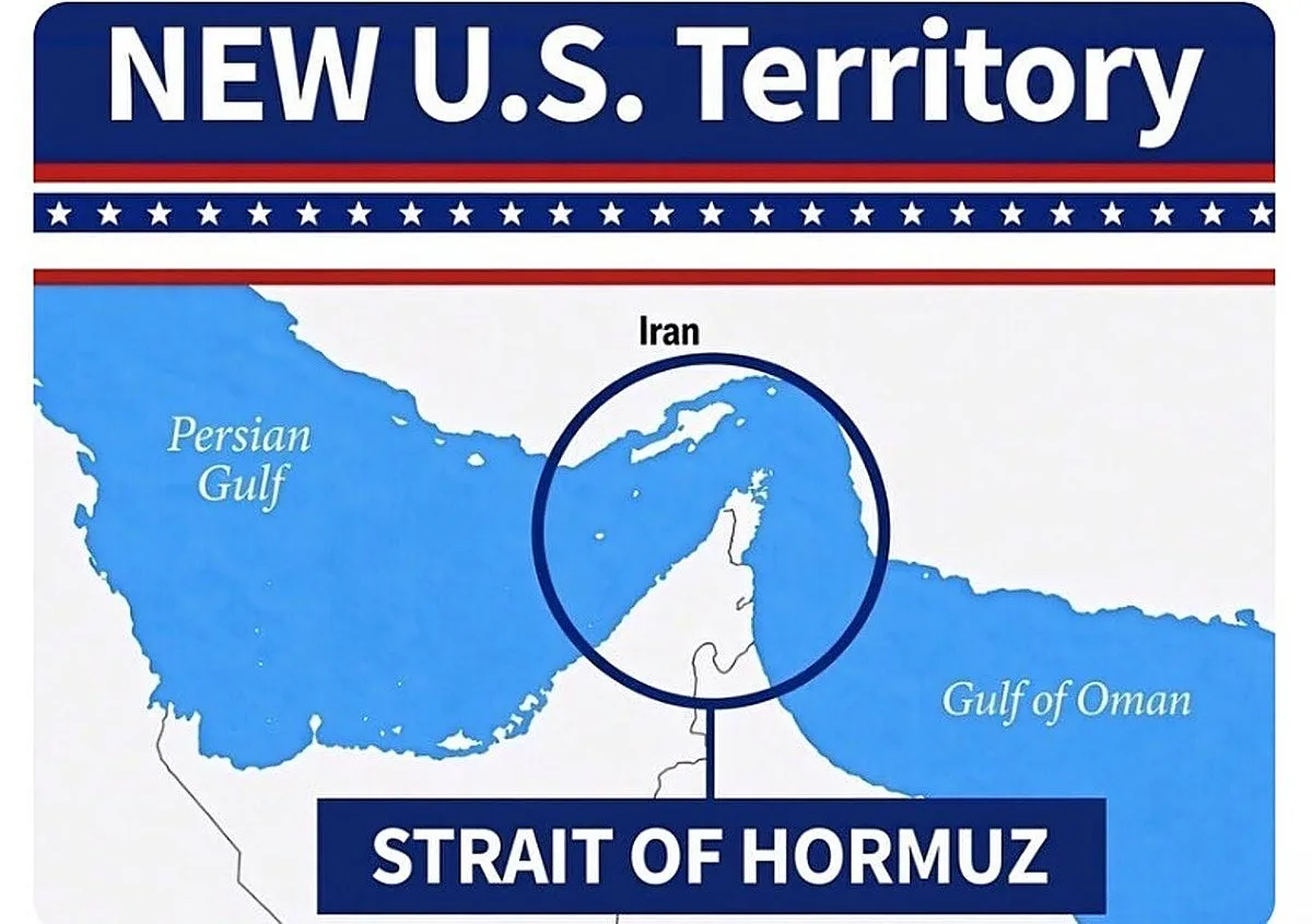 Trump se adjudica el estrecho de Ormuz como territorio de EE.UU.