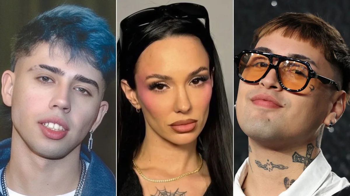La llamativa foto de La Joaqui, Luck Ra y Tiago PZK que se viralizó en plena polémica por los rumores de romance