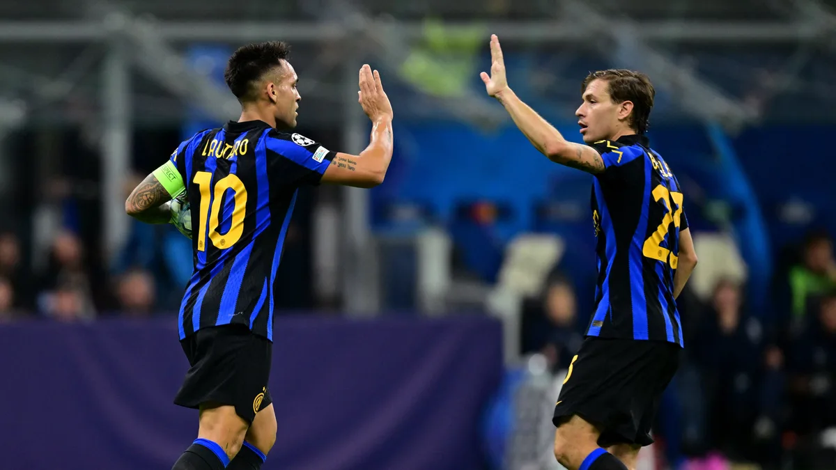 Los dos goles de Lautaro Martínez en la Champions League: del giro y definición al olfato tras un rebote