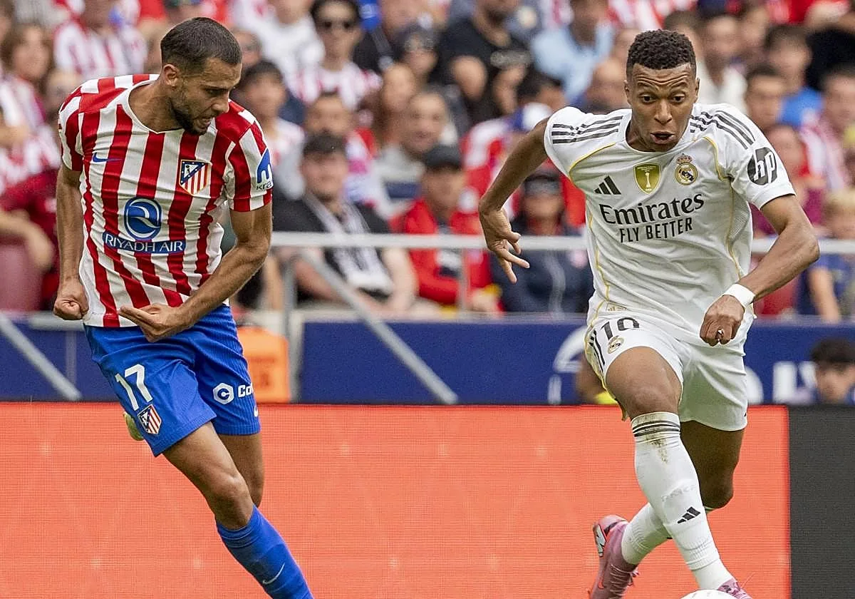Alineación confirmada del Real Madrid y el Atlético de Madrid en el partido de LaLiga de hoy