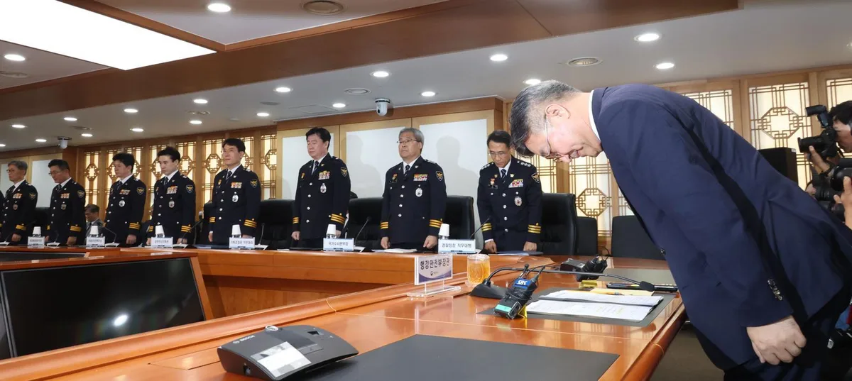 행안장관 “경찰 비위 국민께 송구…모든 장기 실종사건 점검”