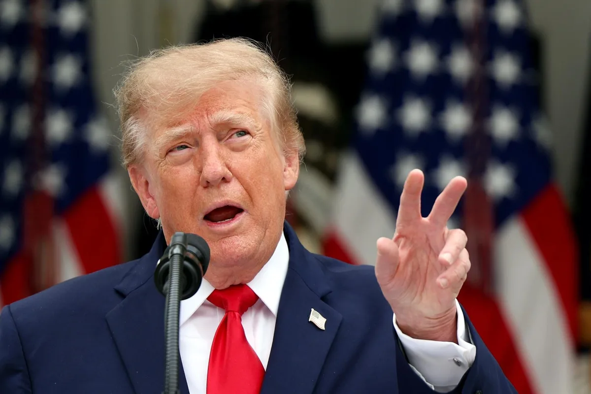 Trump pone sobre la mesa el uso de 'la madre de todas las bombas' en caso de nuevo ataque contra Irán