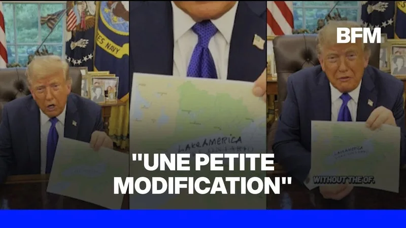 Donald Trump renomme le "lac Ontario" en "lac Amérique"