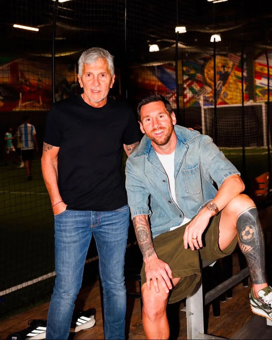 Messi se despede do pai com mensagem emocionante: "Te amo, não sei o que fazer sem você"