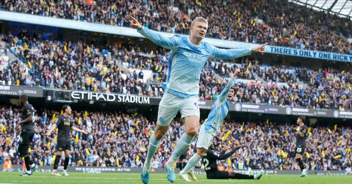 Con un doblete de Haaland y un rato de Enzo Fernández, el City le ganó al Ipswich de Palacios y sigue con puntaje ideal en la Premier