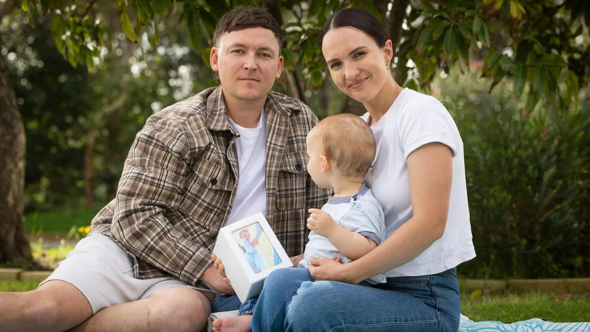 Red Nose Day: Perth parents Cassie and Luke Otway honour two-year-old Sadie after fatal febrile seizure