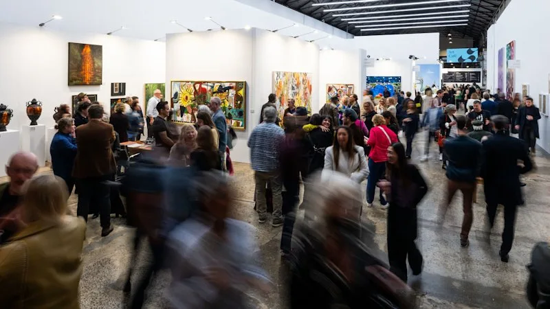 The art of the elbow: Why art fairs can be a full-contact sport