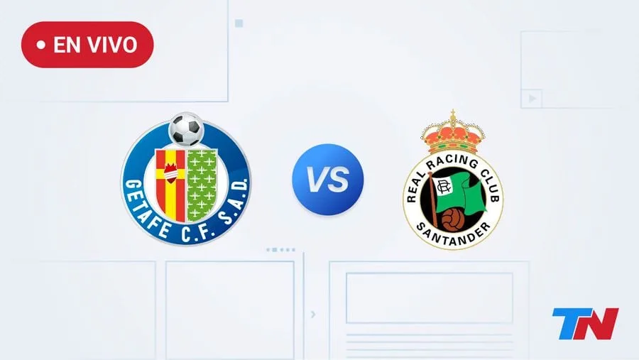 Getafe vs Racing S. en vivo por la fecha 2 de La Liga de España: hora, dónde ver y formaciones