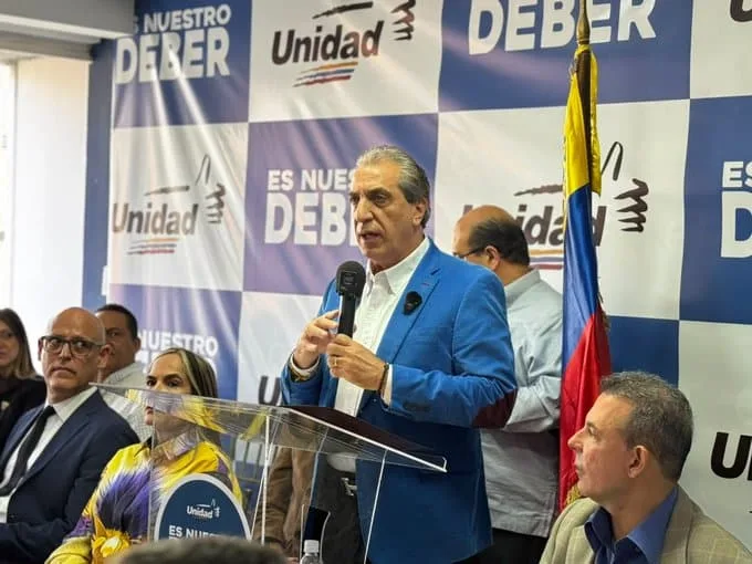 Plataforma Unitaria presenta acuerdo nacional liderado por María Corina Machado