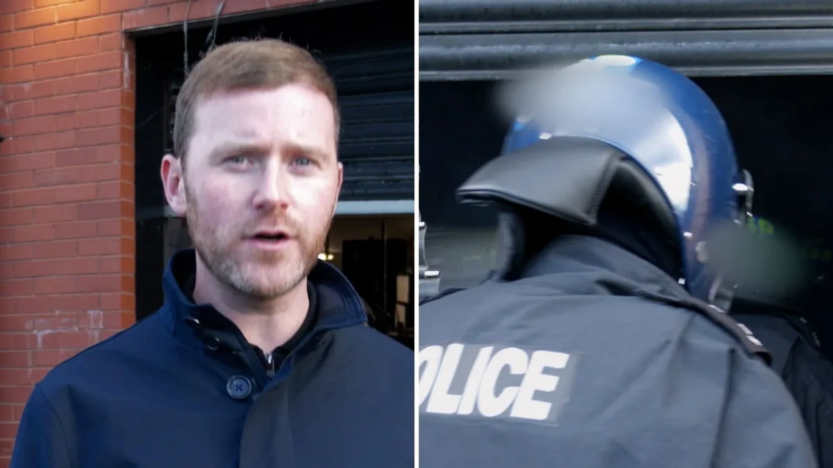'Powerful organised crime group' targeted as hundreds of officers carry out raids across UK