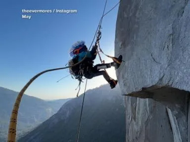 WATCH: Man who took 7-year-old son rock climbing sparks parenting debate