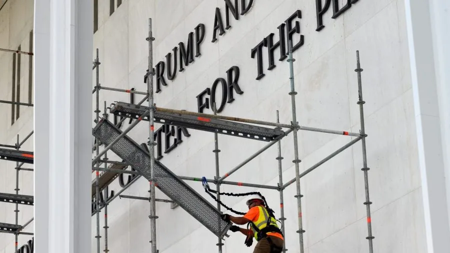 Kennedy Center delays restoring Trump’s name to front amid legal battle