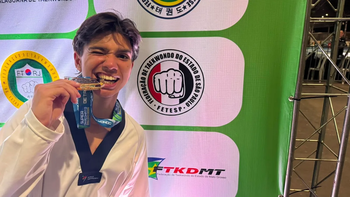 Flávio Marques conquista o hexacampeonato brasileiro de taekwondo