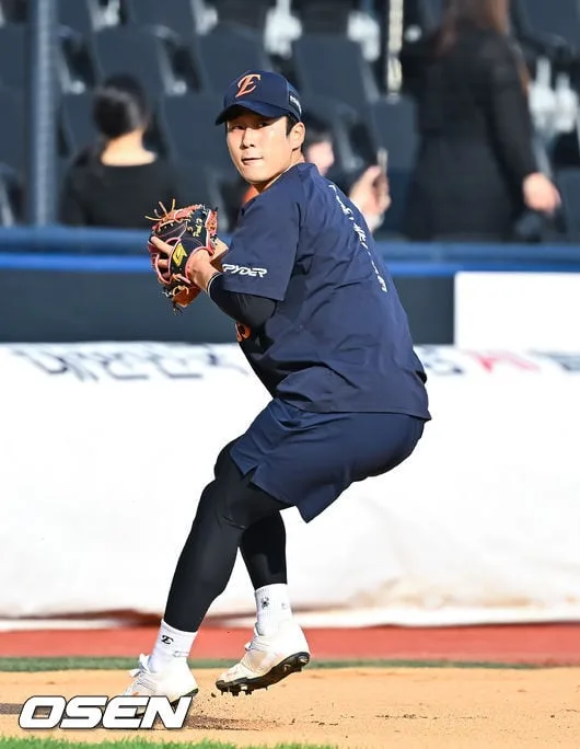 [사진]박정현, 노시환 AG 차출 한화 주전 3루수 낙점