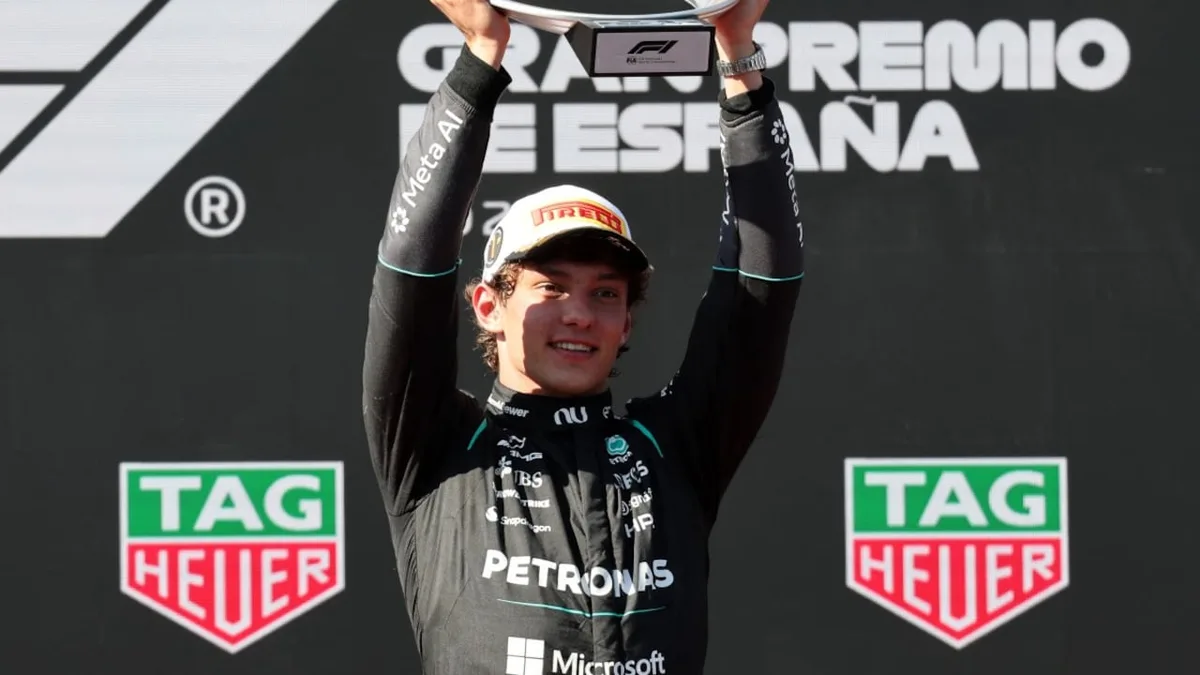 Kimi Antonelli Profits From Safety Car Pause To Win First-Ever Madrid Grand Prix