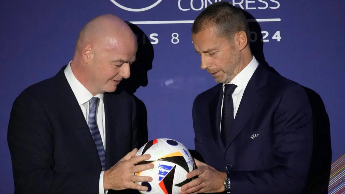 UEFA chief Ceferin rules out FIFA bid, but warns Infantino: ‘Quit or face rival’