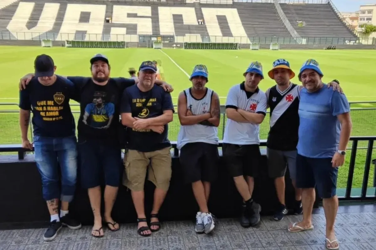 A história de Gringo: como um argentino radicado no Rio criou a amizade entre Boca e Vasco