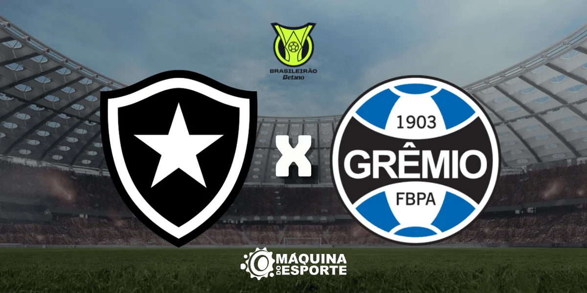 Botafogo x Grêmio: Onde assistir ao jogo adiado da 21ª rodada do Brasileirão