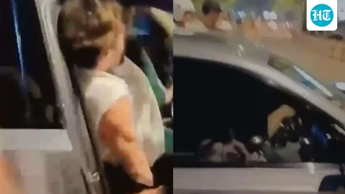 Video captures Tiger Shroff escaping in car after assassination bid in Mumbai's Juhu