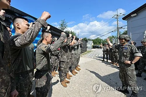 합참의장, UFS 군사대비태세 점검…7사단 GP·GOP 현장지도