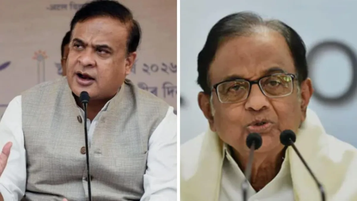 "Not Dimagi, Pure Naxal": Himanta Biswa Sarma Attacks P Chidambaram
