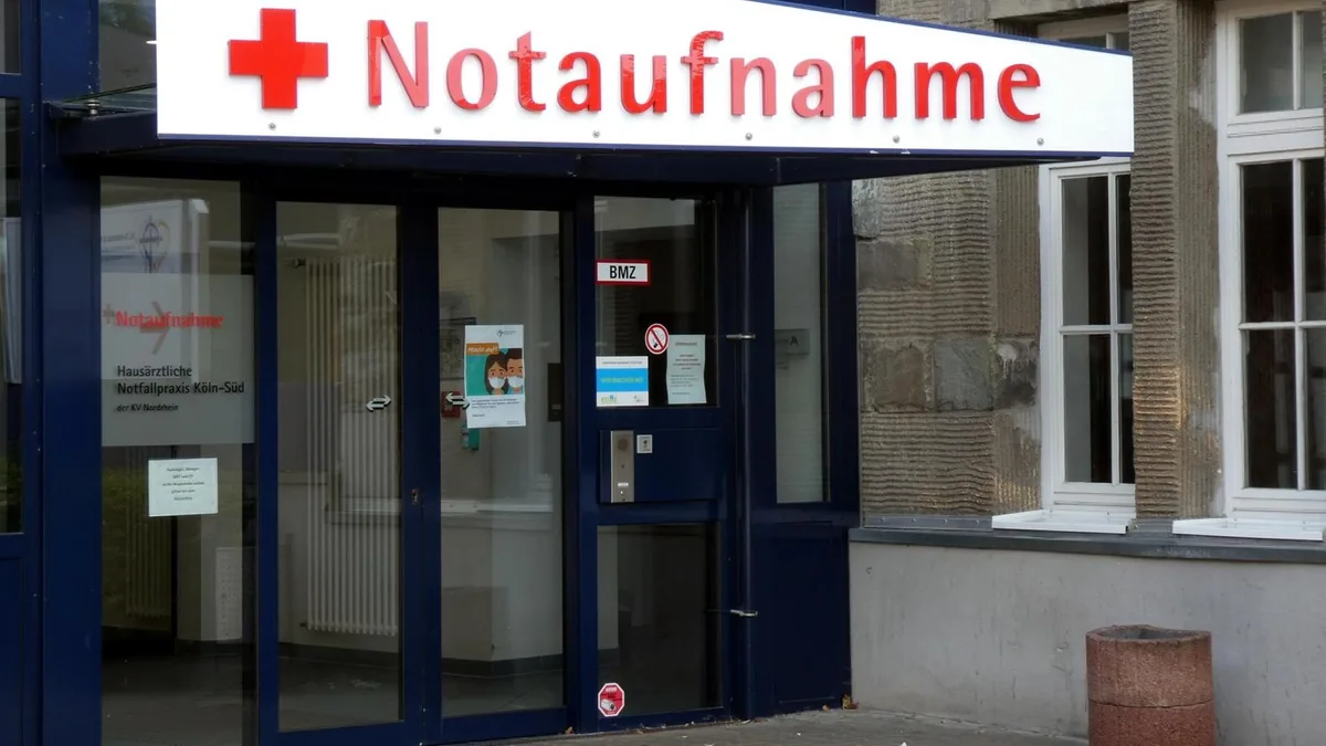 Gesundheit - Umfrage: Fast jede zweite Notaufnahme in Deutschland überlastet
