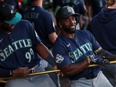 Mariners pound Athletics 19-1 with 5 home runs, 23 hits