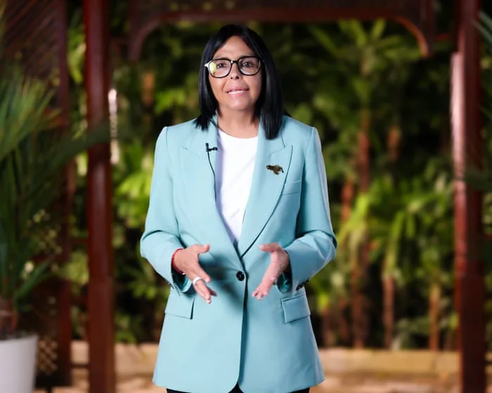 Venezuela’s Delcy Rodríguez defends ‘endless’ benefits of her oil deal with Trump