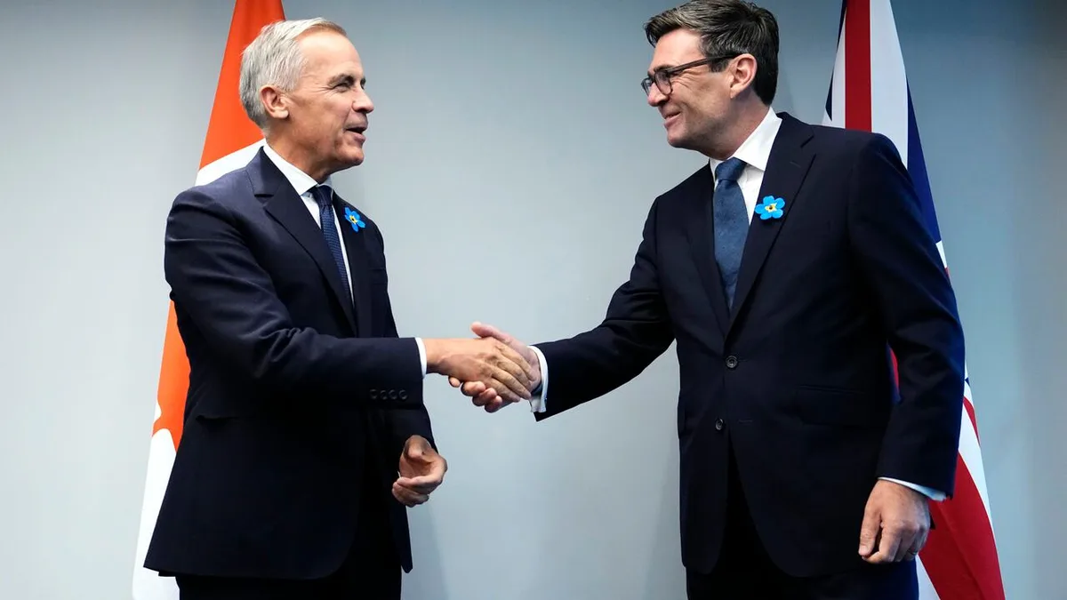 Canada and the U.K. consider merging financial initiatives to rearm against Russia