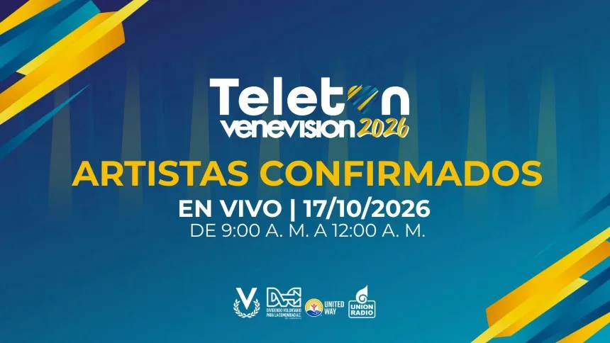 «Unidos por Venezuela»: Constelación de estrellas confirmaron su participación en el Teletón Venevisión 2026