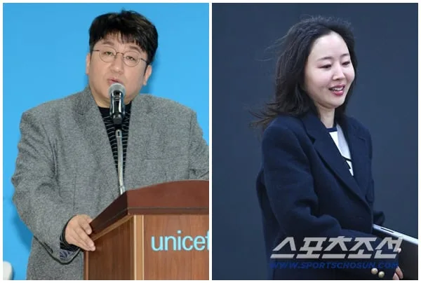 "민희진, 방시혁에 42억 갚아"…대여금 반환 소송