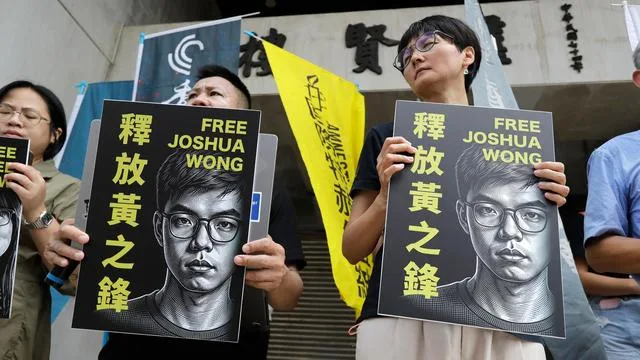 Joshua Wong: Demokratie-Aktivist Joshua Wong bekennt sich der Verschwörung schuldig