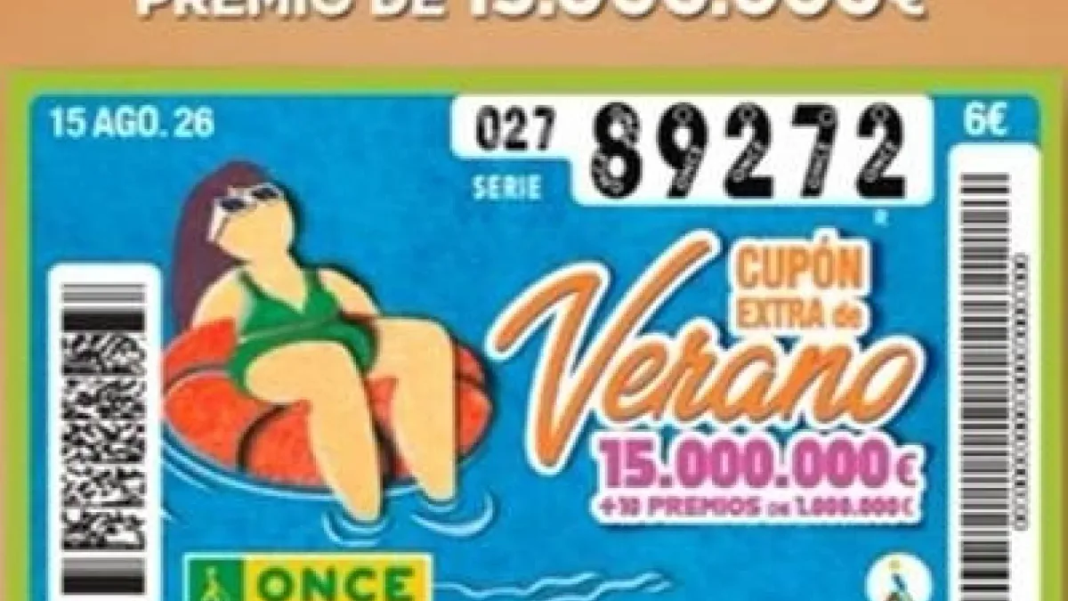 El Extra de Verano de la ONCE deja 15 millones de euros en Granada y más de un millón en Madrid, Sevilla, Cádiz y Sitges