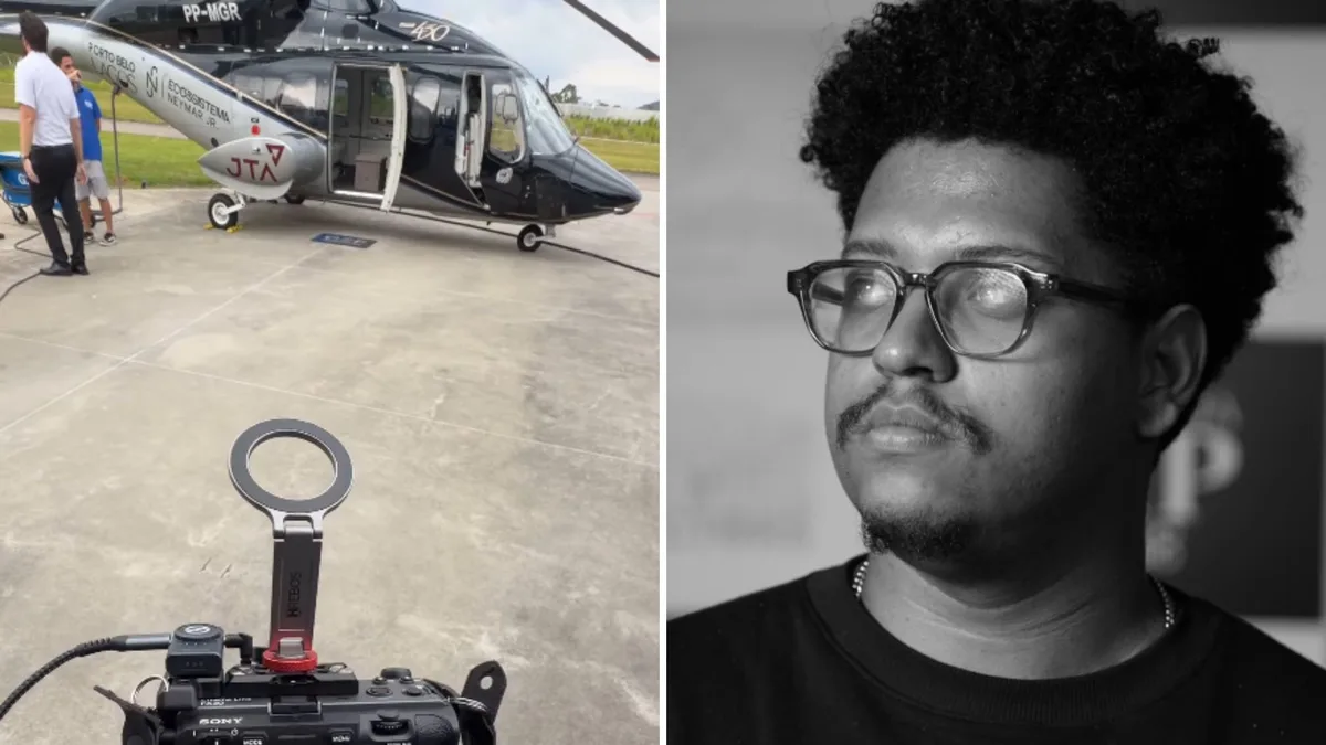 Videomaker fez imagens antes de helicóptero com cantor Rick desaparecer