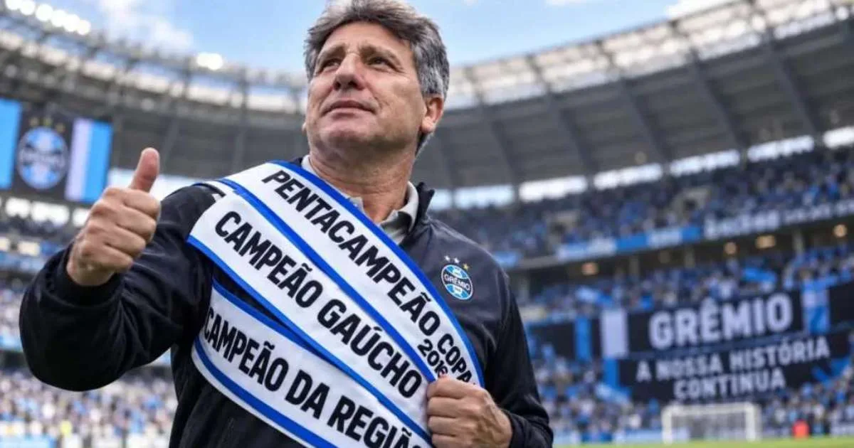 Renato Portaluppi Volta ao Grêmio Para Tentar Evitar o Rebaixamento