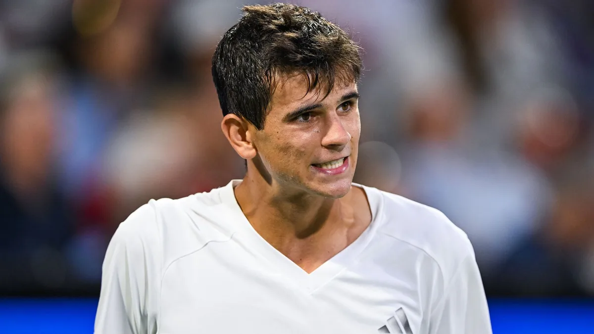Spanish wonderkid Jodar involved in testy exchange following shock US Open exit